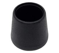 Adsamm LG-BL-18-4 4 Tapas para Patas de Silla, Negro, Ø 18-19 mm