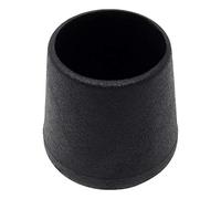 Adsamm LG-BL-28-4 LG-BL-28 - Tapones para patas de silla, 4 unidades, color negro, diámetro de 28-29 mm