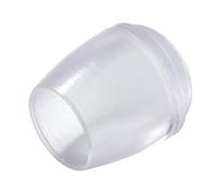 Adsamm LG-TR-12-4 LG-TR-12-4 tapas para patas de silla, transparentes, diámetro de 12 mm