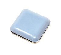 Adsamm PTFE-50-SA-GR-2424-32 32 Deslizadores PTFE, Gris y Azul, 24x24 mm
