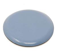 Adsamm PTFE-50-SA-GR-60-100 100 Deslizadores de PTFE, Gris y Azul, Ø 60 mm