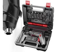 Adsfvs Destornillador Eléctrico Inalámbrico - Ergonómico Incluye Brocas - Juego de Destornilladores Recargables - Para Aficionados Hogar Maquetas Reparaciones Proyectos Manualidades