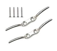 Adsfvs Mordaza para Cuerda | Accesorios de Amarre Marina en Acero Inoxidable de Alta Resistencia | Accesorios para Amarre,Kayaks, Canoas, Embarcaciones, Atraques