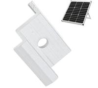 Adsfvs Soportes para Paneles Solares | bloques intermedios ligeros y antioxidantes - bracket de montaje de paneles fotovoltaicos | para Jardín Exterior, Patio, Techo, Suelo,
