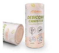 ADSorbco - Deshumidificador reutilizable de 800 g, recargable de color naranja a verde, contenedor de gel de sílice indicador, absorbente de humedad para caja fuerte, armario, cajón, caja de