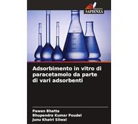 Adsorbimento in vitro di paracetamolo da parte di vari adsorbenti