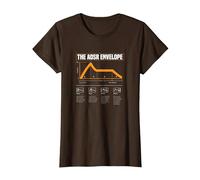 ADSR Modular Life Waveform Sintetizador Nerd Sintetizador Camiseta, Mujer, Marrón, XXL