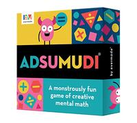Adsumudi - Juego de matemáticas - El Juego Inteligente y monstruosamente Divertido para niños para Practicar multiplicación, Suma y resta, Ideal para niños de 8 a 12 años