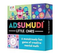 Adsumudi - Juego de matemáticas Little Ones, el adorable juego divertido para que los niños inteligentes crezcan sus habilidades matemáticas mentales, ideal para edades de 4 años en adelante