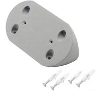 ADT - Soporte de esquina para sensor de movimiento optimizado para ángulo recto de 90 grados, mejora la estabilidad de posicionamiento del sensor (gris)