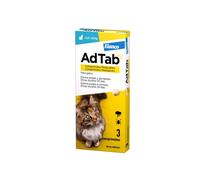 Adtab Antiparasitario 3 Comprimidos Masticables Para Gatos 48Mg 2-8Kg