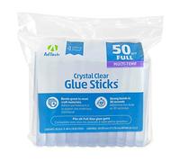 AdTech Barras de pistola de pegamento caliente transparentes (W220-14ZIP50C) - Barras de pegamento caliente de tamaño completo. Barras de pegamento multiusos para manualidades, álbumes de recortes y