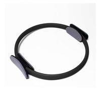 ADTUIUG Aro de Yoga, 3 Colores Profesional Circulo de Yoga Pilates Deporte Anillo mágico Mujeres Fitness(Black)
