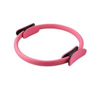 ADTUIUG Aro de Yoga, Anillo Dual de Pilates la Yoga del apretón for el ejercitador irrompible Cuerpo círculo Ejercicio músculo(Pink)