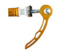 ADTUIUG Cierre rápido para sillín de Bicicleta, Tornillo de Abrazadera Tubo Asiento liberación rápida for Bicicleta, Varios tamaños Multicolores M6 M8(M6x45mm God)