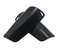 ADTUIUG Protectores de piernas, 1 par de espinilleras fútbol, Protectores Calcetines, Almohadillas Apoyo, Mallas for Adultos(Only Pads Black,M)
