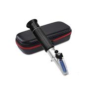 ADTUIUG Refractómetro, Refractómetro Digital for detección de concentración Alcohol, 0 80% V v, diseño Aluminio