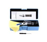 ADTUIUG Refractómetro, Refractómetro Digital for Pruebas de Vino y Cerveza, medidor concentración 0,25% Alcohol 40% azúcar