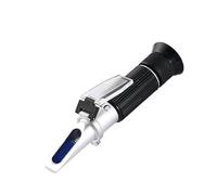 ADTUIUG Refractómetro, Refractómetro Digital portátil 3 en 1 for Vino de UVA y Alcohol con básculas Baume W25V V