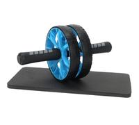 ADTUIUG Rueda Abdominal, Rueda AB con Estera de protección, Rodillo Entrenamiento, Equipo Ejercicio Abdominal(Blue)