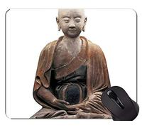 Aduana del cojín de ratón del Juego, cojín de ratón de la religión de China Buddha con el Borde Cosido