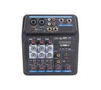 Aduio-mezclador De DJ, Consola Con Tarjeta De Sonido Bluetooth For Grabación De PC, Micrófono De Karaoke, Instrumento De Mezcla, Interfaz De Audio