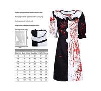 (Adult 2XL,Clown Women's (With Blood))Halloween Costume Suits Terrifier 2 Art the Clown Cosplay Jumpsuit Carnival Gift