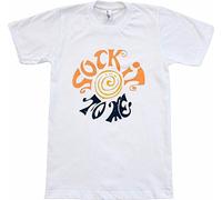 Adult Action White Movie Fight Club Sock It to Me Punch Durden T-T-Shirts Hemden tee(Medium)