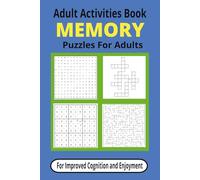 Adult Activities Book: Memory Puzzles and Nature Themed Activities with Easy to Read Print: Word Searches, Crosswords, Sudoku and More | 6x9 inches, ... Gift for Vacations, Relaxation, or Free Times