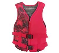 Adult Adjustable Kayaking Vest Buoyancy Aid Paddleboard Swimming Fishing Boating Water Sports Surfing Canoeing Rafting Outdoor Safety Gear High Buoyancy Flotation Vest(Red,XS)