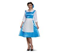 Adult Belle Blue Fancy Dress Costume Dress Medium