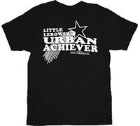 Adult Black Comedy Movie The Big Lebowski Little Lebowski Urban Achiever T-Tshirts Camisetas y Tops Black(Medium)