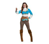 Adult Breath of The Wild Zelda Fancy Dress Costume Large