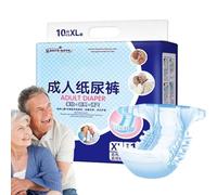 Adult Briefs, Absorbent Leak-Proof Adult Diaper For Maximum Protection, Protective Underwear Safe Soft Breathable For Men And Women