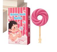 Adult Bubble Balls - 6 Lollipop Shaped Fragrant Foam Fizzers | Relaxing Spa for Women, Men, Girls, Grandma, Youth | Home, Travel, Family Self-Care Indulgence