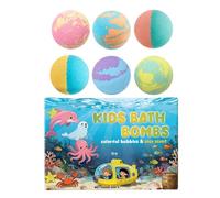 Adult Bubble Bath - Moisturizing Fragrance Salt Ball | 6 Pieces Foam Bath Ball for Women Wife Men, Grandma Girls with Youth Family, Home Travel Spa Relaxing Gift Set