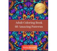 Adult Coloring Book 60 Amazing Patterns