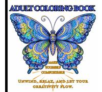 Adult coloring book: An intricate adult coloring book filled with bold patterns and flowing lines designed to reduce stress and spark creativity. ... and hours of calming artistic focus.