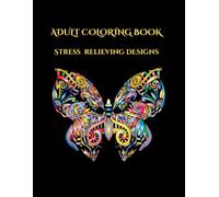 ADULT COLORING BOOK: Beautiful Mandalas of Animals, Fish, and Insects for Stress Relief and Relaxation