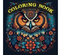 Adult Coloring Book Birds: Intricate Mandala Patterns for Stress Relief and Relaxation: 50 Beautiful Bird Designs with Bold Outlines | Mindful ... Relief, and Creativity (Mindful Mandalas)