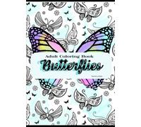 Adult Coloring Book Butterflies