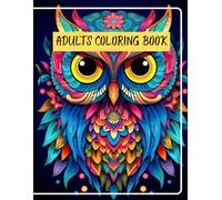 Adult coloring book, "Calm & Color: A Mindful Adult Coloring Book for Stress Relief and Relaxation"