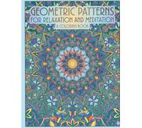 ADULT COLORING BOOK I 25 pages of Repetitive geometric patterns for meditation