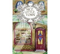 Adult Coloring Book: Nice Little Town: Volume 1