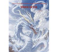 Adult Coloring Book of Legendary Dragons: Wings of Ice