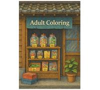 Adult coloring book: Through Retro Japan