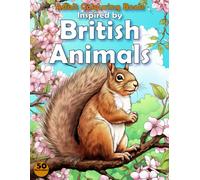 Adult Colouring Book Inspired By British Animals