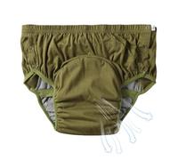 Adult Diaper Cover - Leakproof Reusable Underwear | Soft Cotton Breathable Briefs For Health, Hygiene, Elderly Support, Nursing Homes, Bedridden Patients, And Daily Care Needs