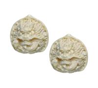 Adult Fidget Items Chinese Style - Bolas de masaje de nogal | Resina sintética juguetes de relajación para enfoque, coordinación de dedos, plenitud, viaje, lugar de trabajo, meditación, 4,6 cm