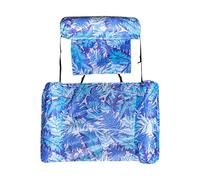 Adult Inflatable Pool Float - Portable Floating Water Hammock Raft, Foldable Air Lounger Mattress for Travel, Backyard, Birthday, Fishing, Boat, River Tubing, Beach Party, Lake Lounge Float for Men